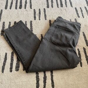 “The perfect vintage Jean” by Madewell in Gray/black wash size 31